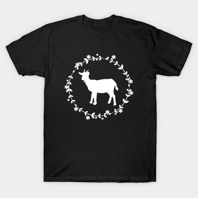 Cute Goat T-Shirt by LunaMay